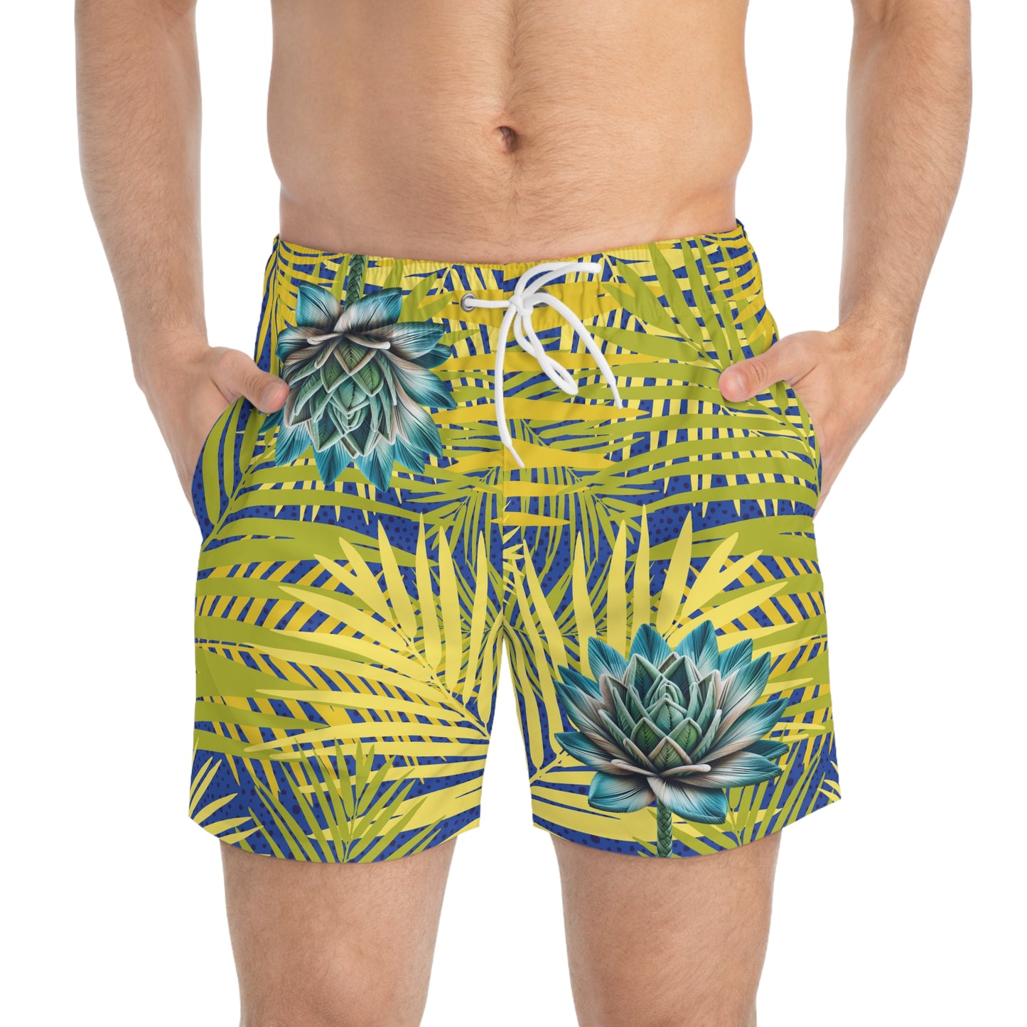 Palm Swim Trunks