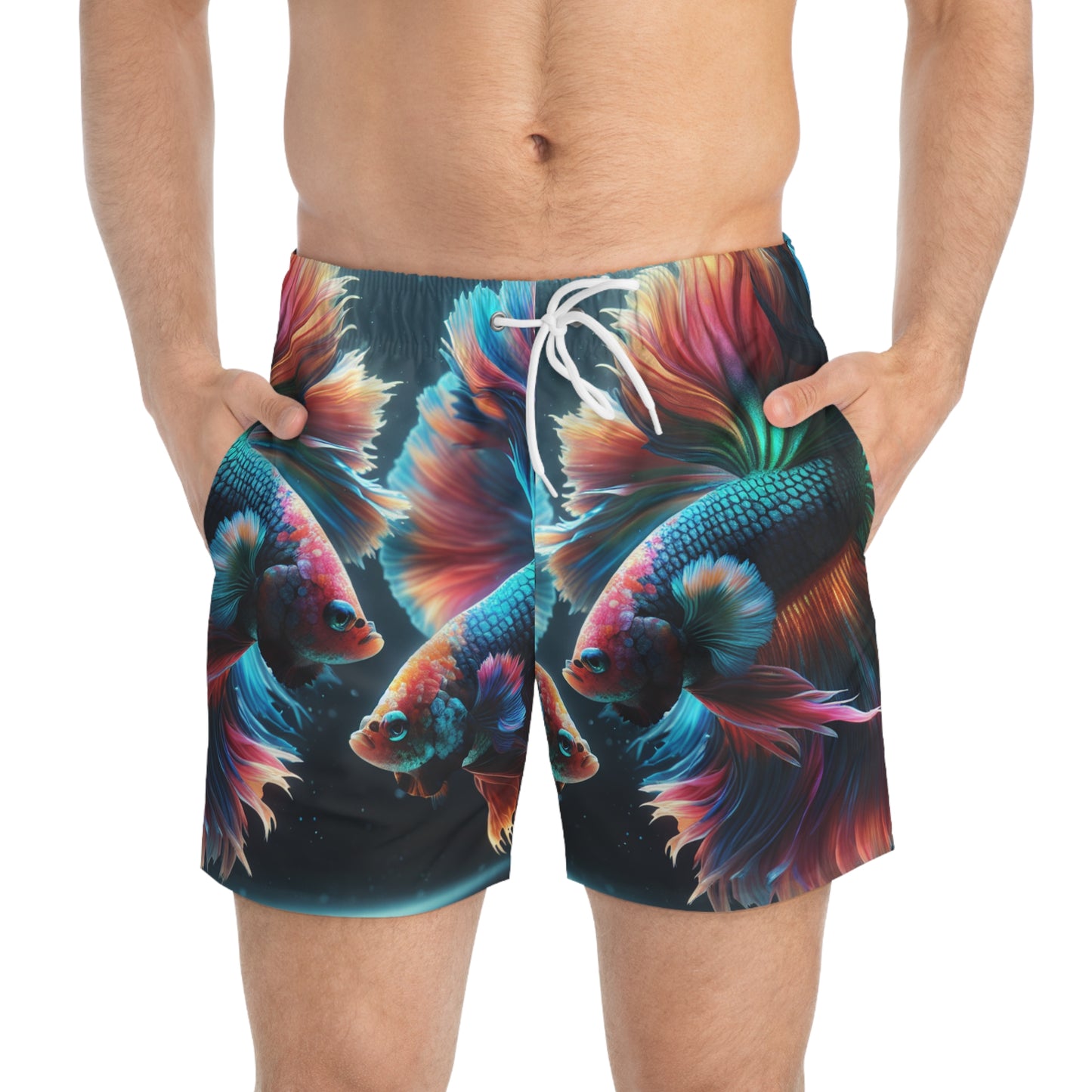 Betas fight Swim Trunks