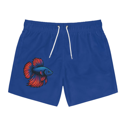 Blue Beta Swim Trunks