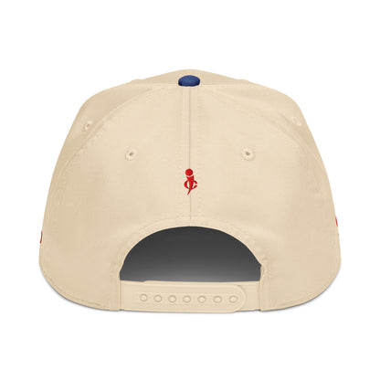 PRAY HAT RED  BACK VIEW 