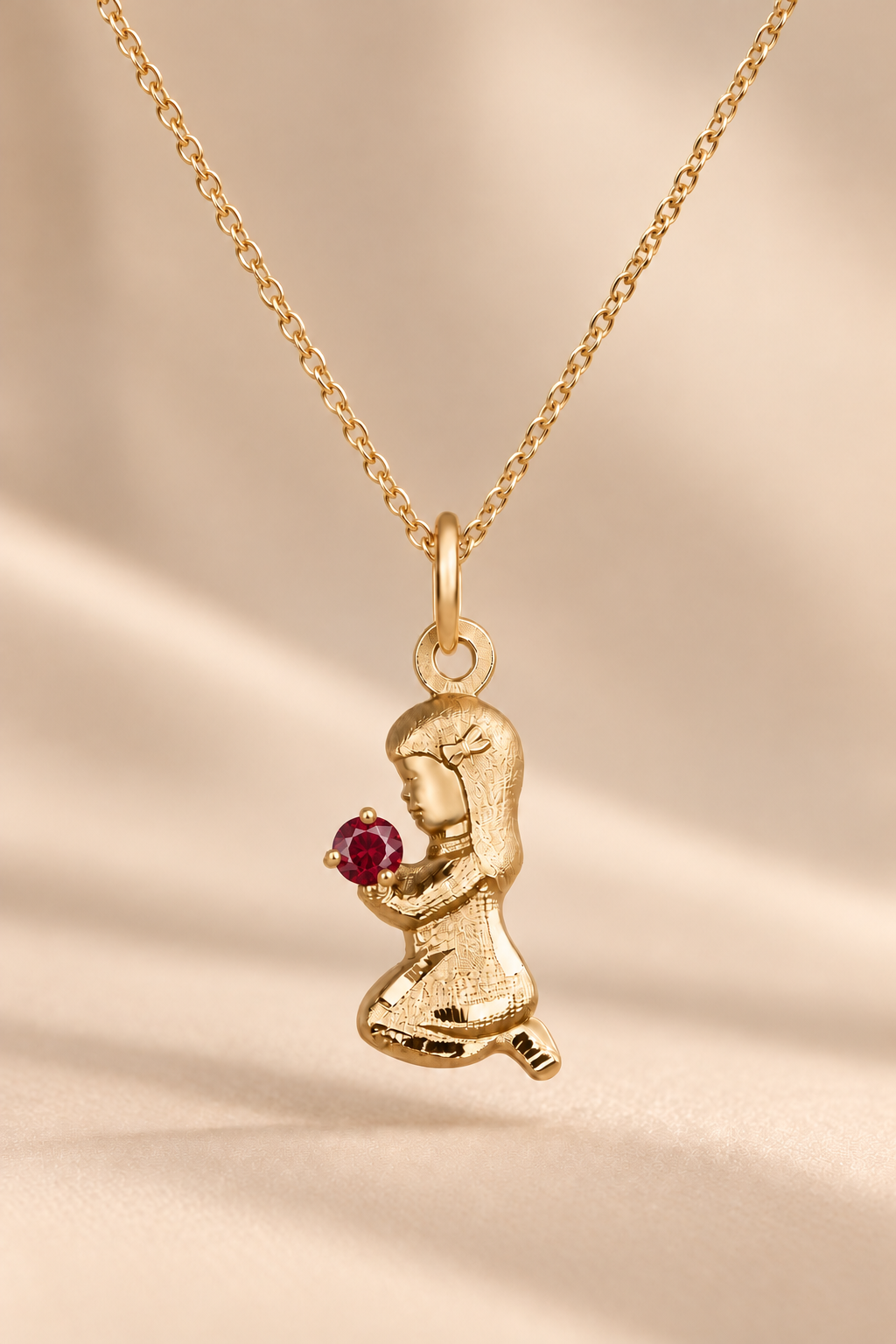 Before You Were Born Birthstone Prayer Necklace