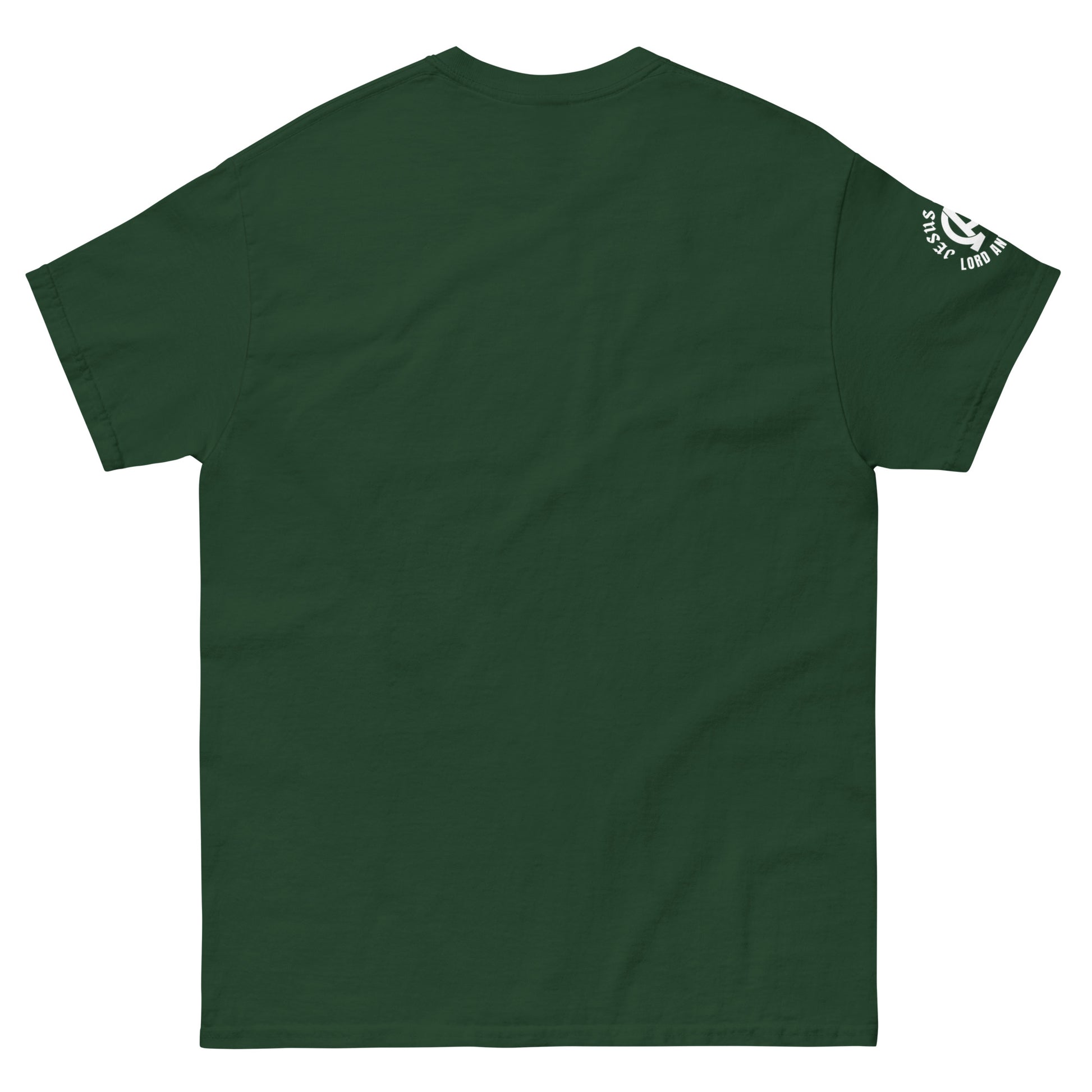 A World at War Tee back view forest green