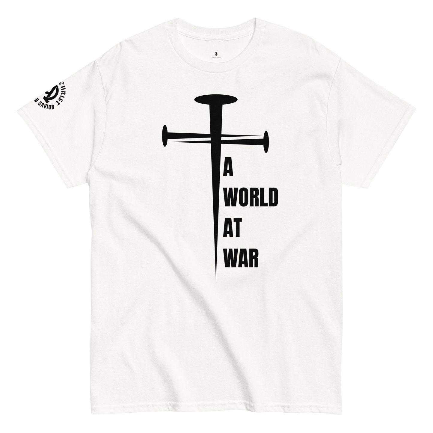 A World at War Tee white front view