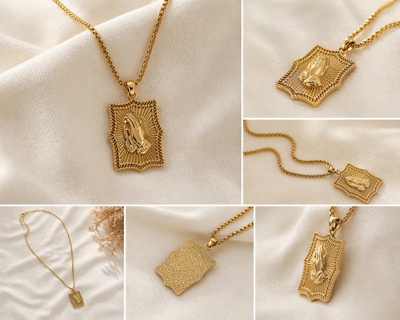 Divine Hands Pendant Multiviews 