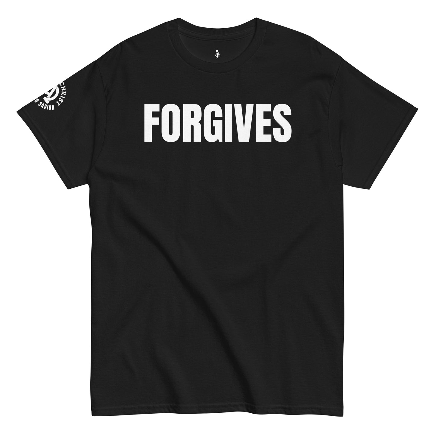 FORGIVES TEE black view front