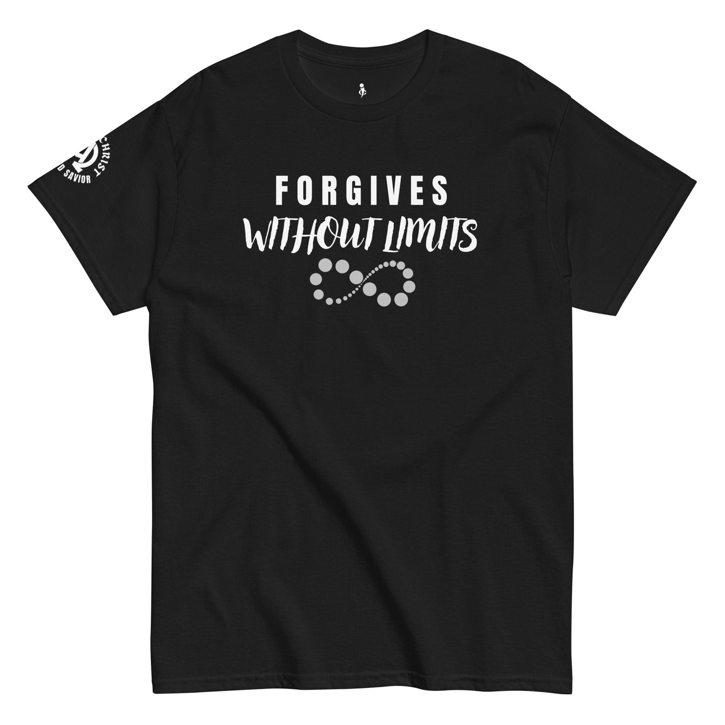 FORGIVES WITHOUT LIMITS TEE black view 