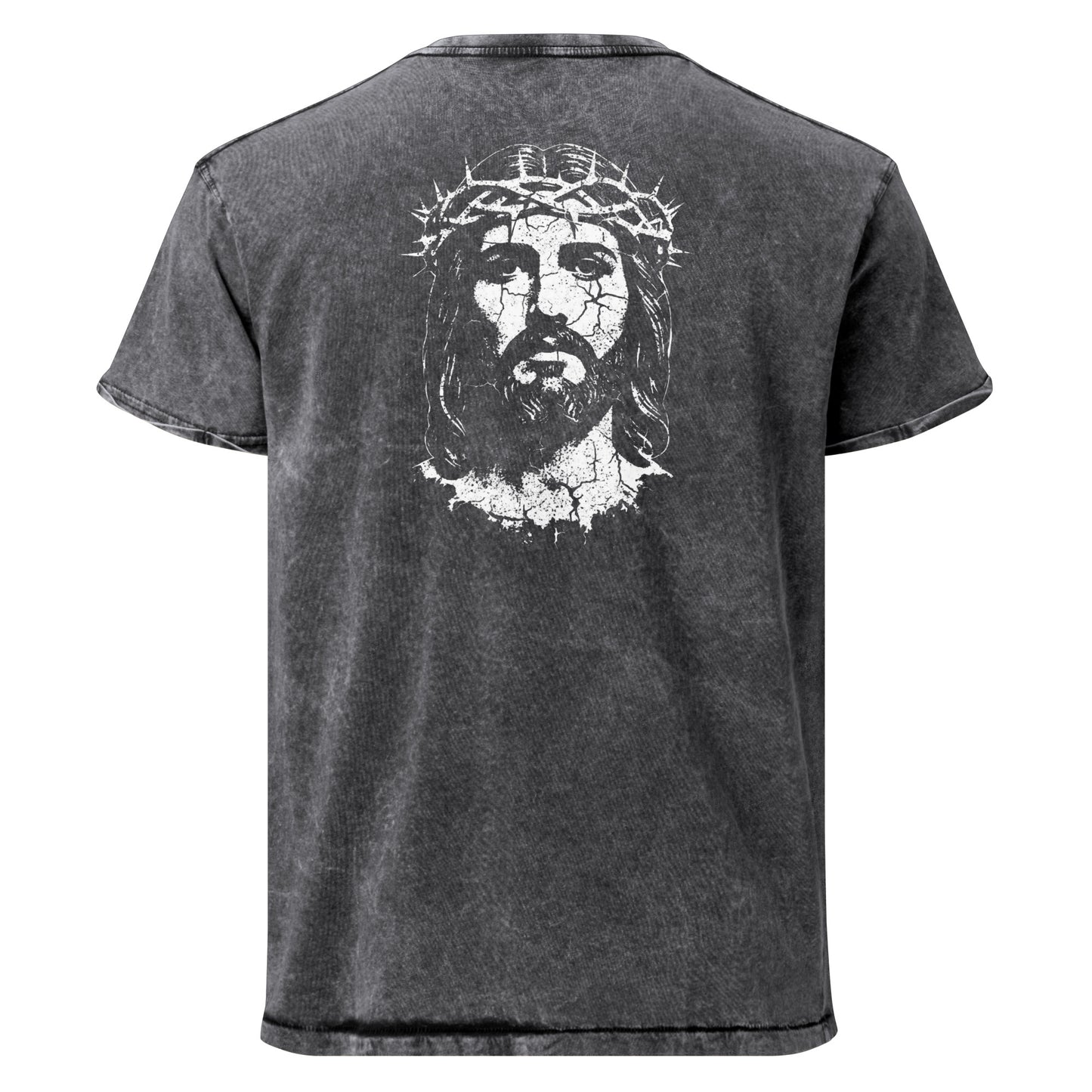 GOD IS NEVER LATE TEE back view