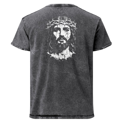 GOD IS NEVER LATE TEE back view
