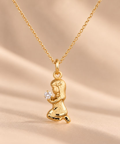 Before You Were Born Birthstone Prayer Necklace