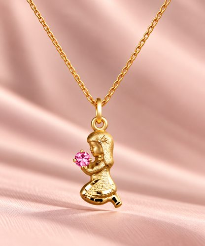 Before You Were Born Birthstone Prayer Necklace