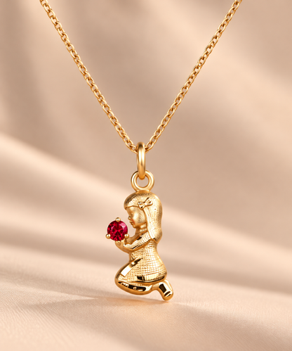 Before You Were Born Birthstone Prayer Necklace