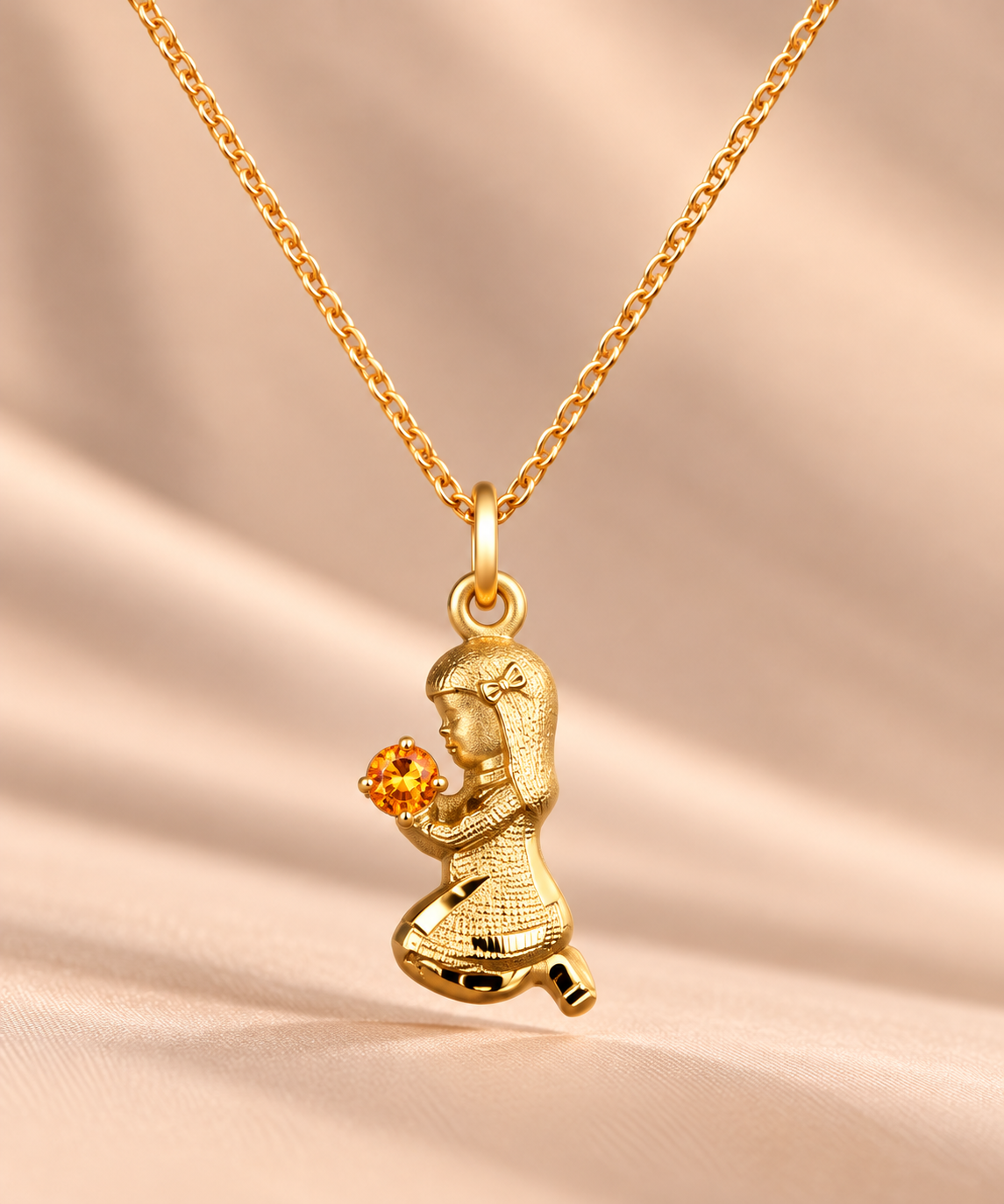 Before You Were Born Birthstone Prayer Necklace