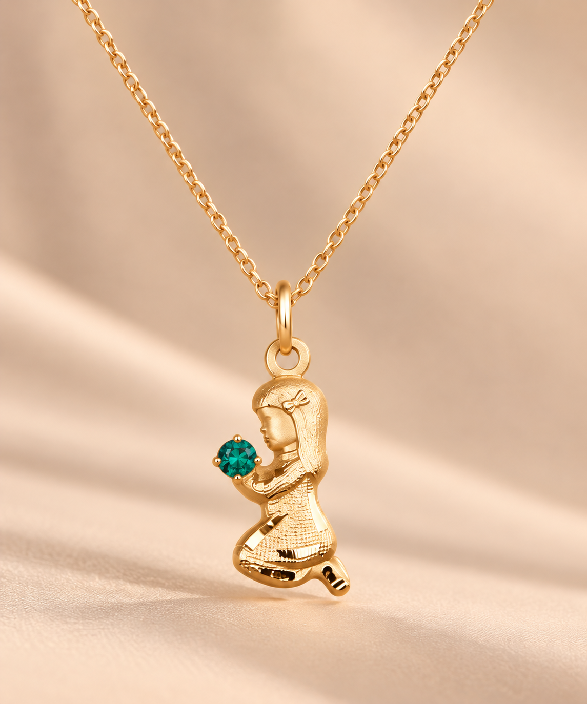 Before You Were Born Birthstone Prayer Necklace