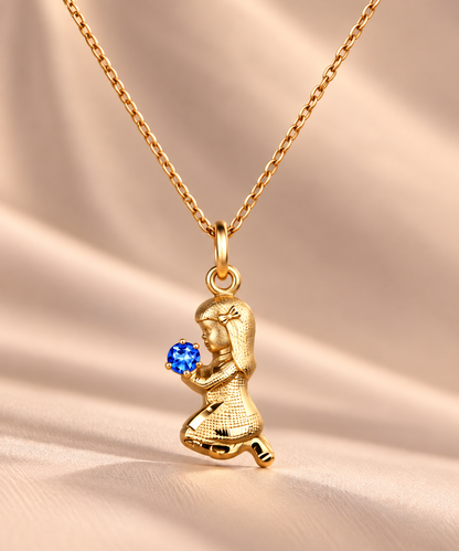 Before You Were Born Birthstone Prayer Necklace