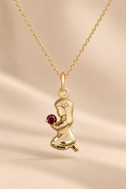 Before You Were Born Birthstone Prayer Necklace