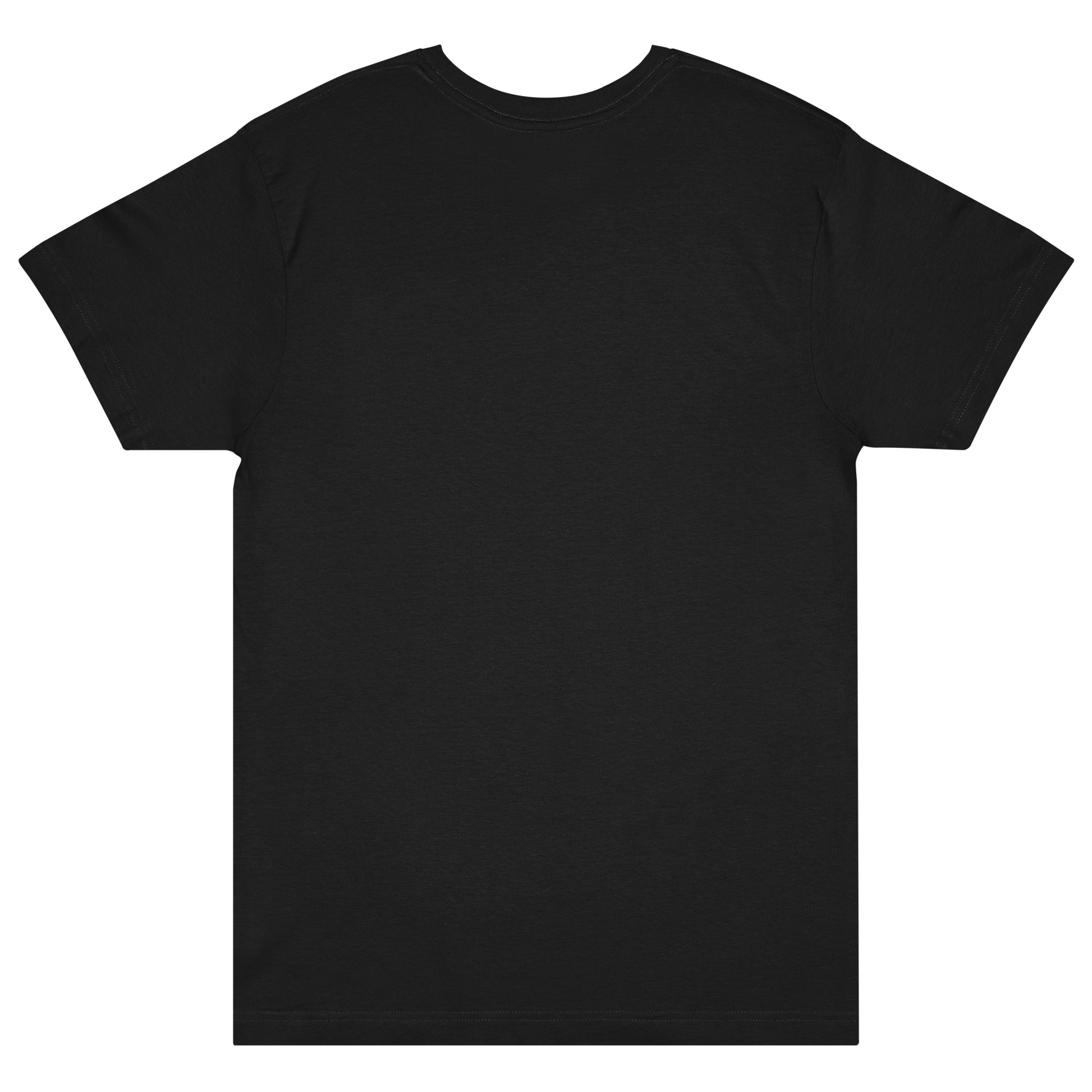 I do business with His Son Tee black back view 