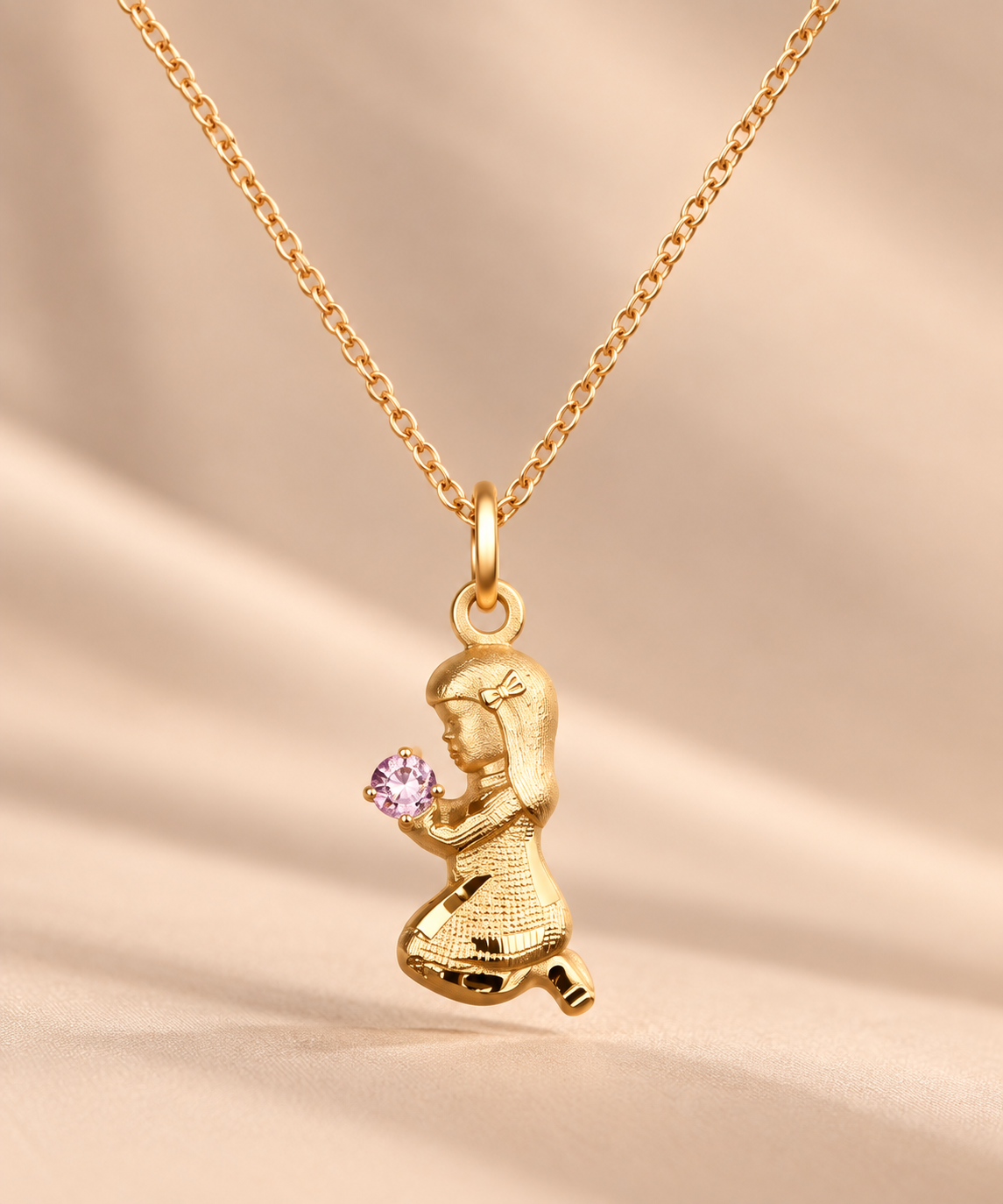 Before You Were Born Birthstone Prayer Necklace