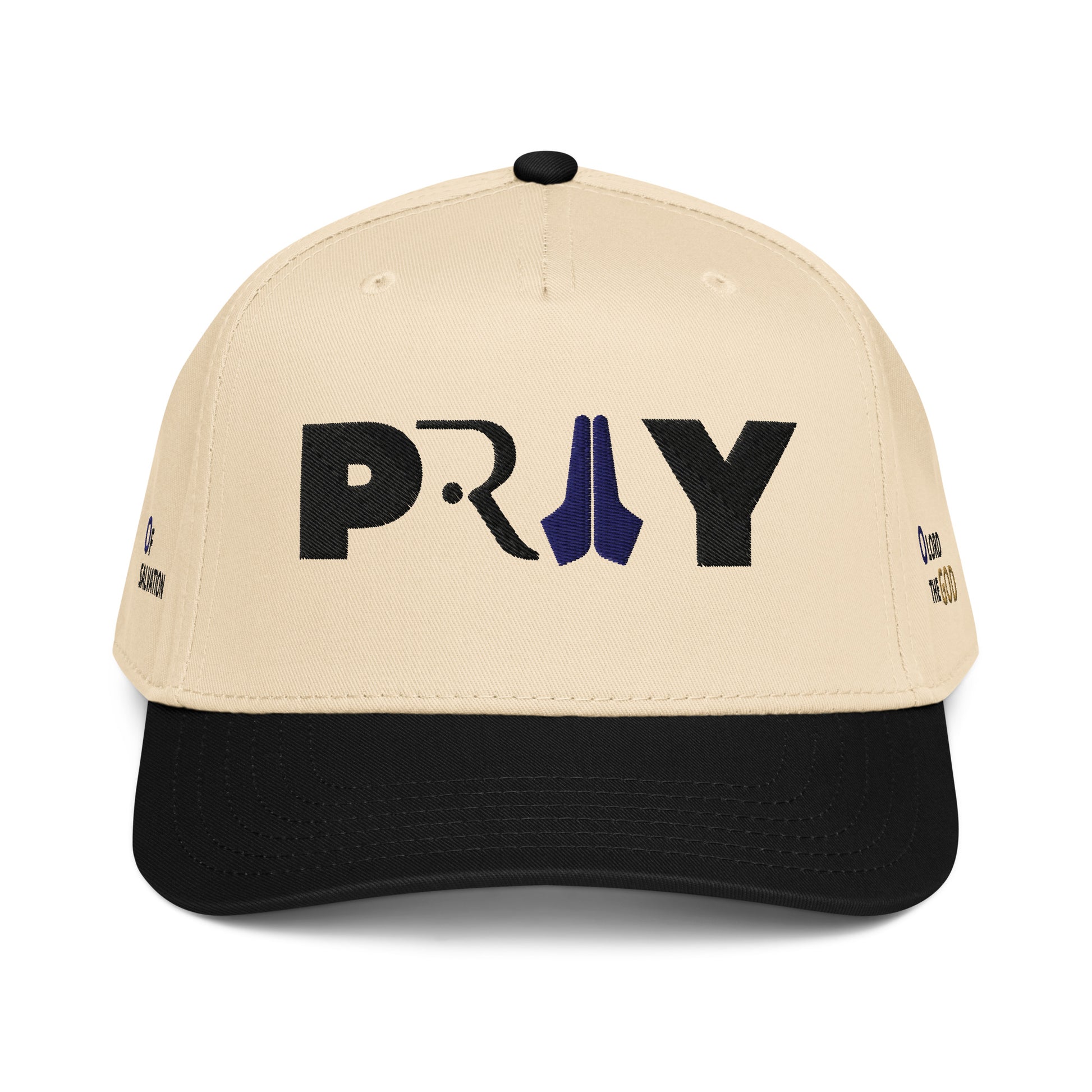 PRAY HAT NAVY/B FRONT SIDE 