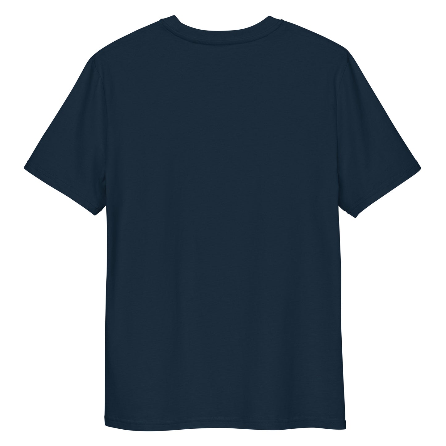 Today I Deserve Flowers Tee dark blue back view 