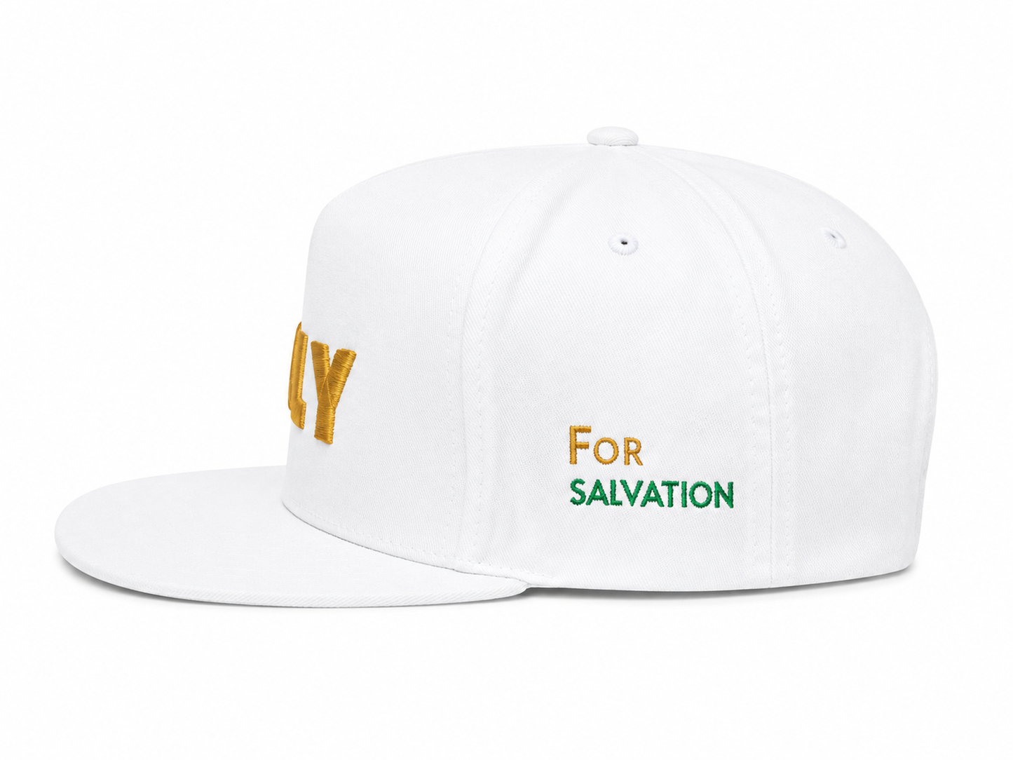 PRAY GOLDEN EDITION WHITE LEFT SIDE VIEW 