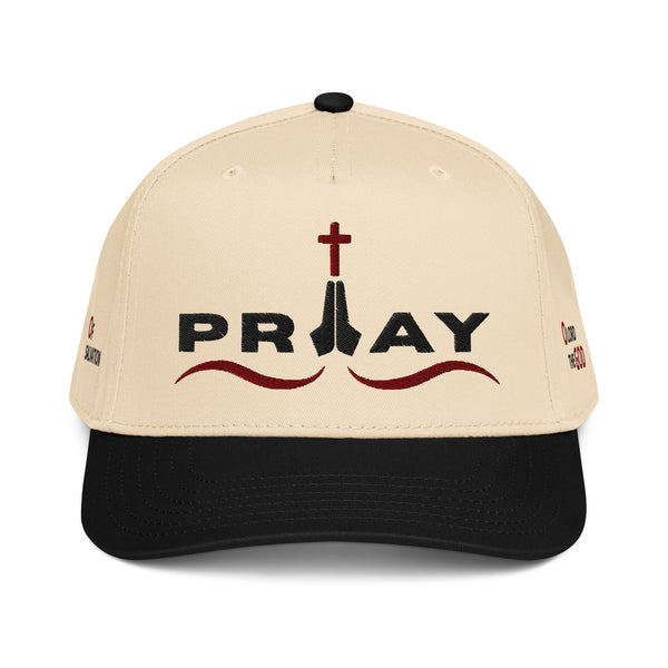 pray cross front view